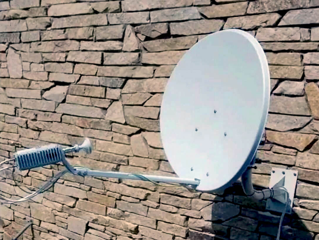 Установка спутникового Интернета в Пущино: фото №2